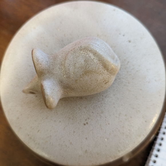 Vintage Stoneware Pottery Mouse B03 - Picture 3 of 3